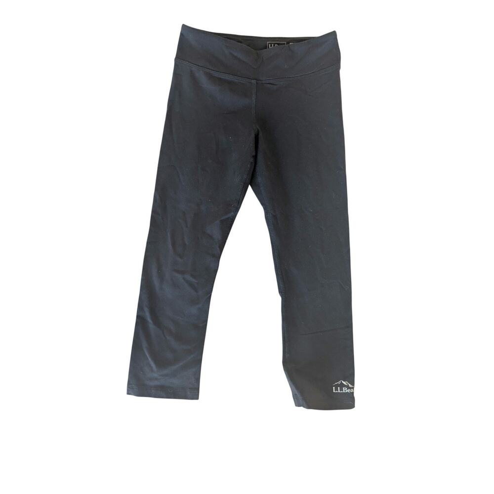 LL Bean Capri Black Leggings XXS